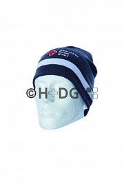 DRK-Beanie (Strickmütze), grau