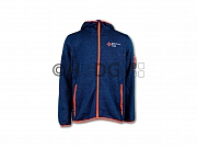 BRK-Strickfleecejacke, navy